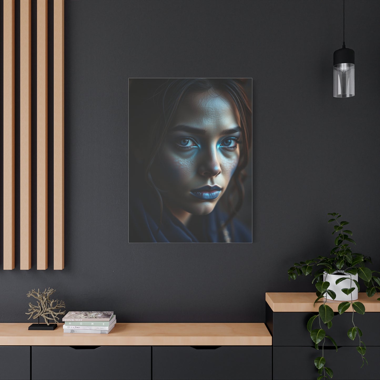 Indigo Reverie Masterpiece Wall Art & Canvas Print