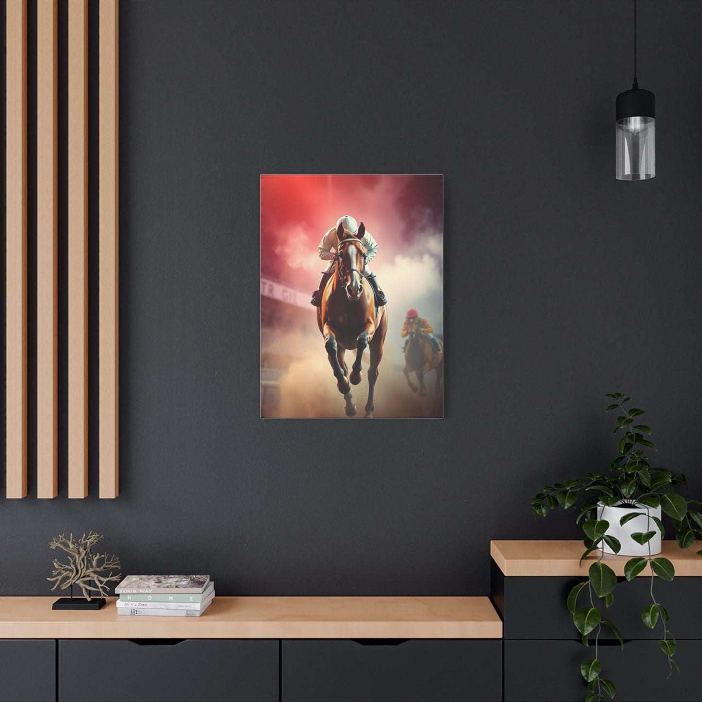 Vision Horse Racing Art Art Wall Art & Canvas Print