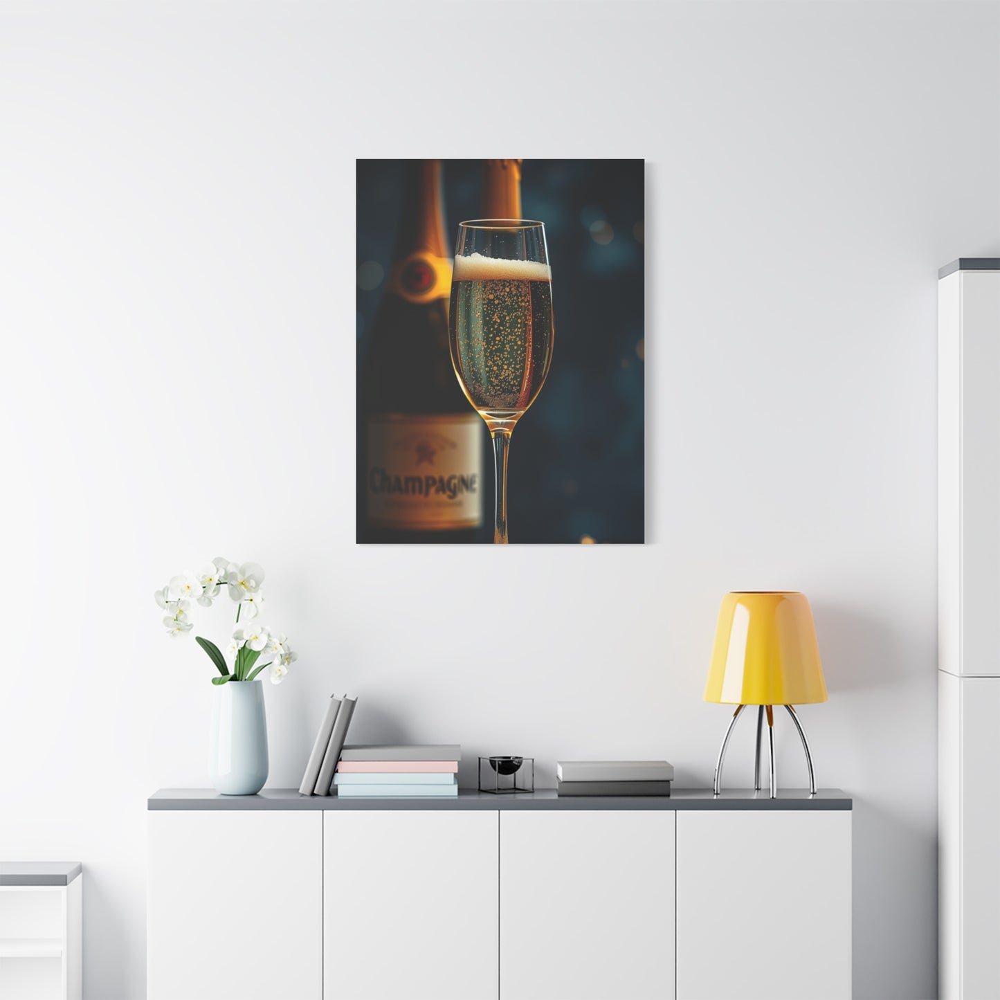 Supreme Champagne Art Collection Wall Art & Canvas Print