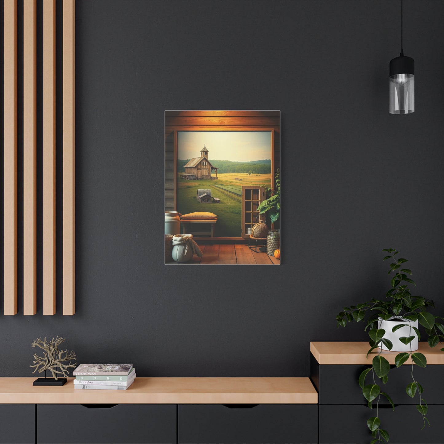 Rural Reverie Premium Print Wall Art & Canvas Print