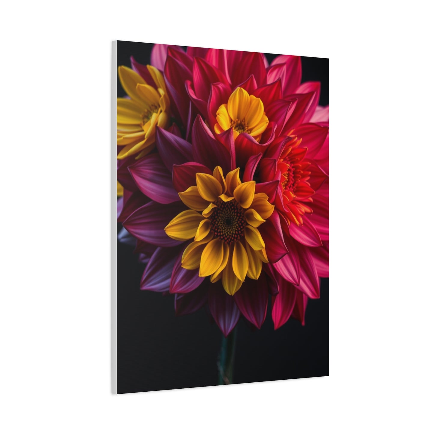 Serene Blossom Countenance Wall Art & Canvas Print