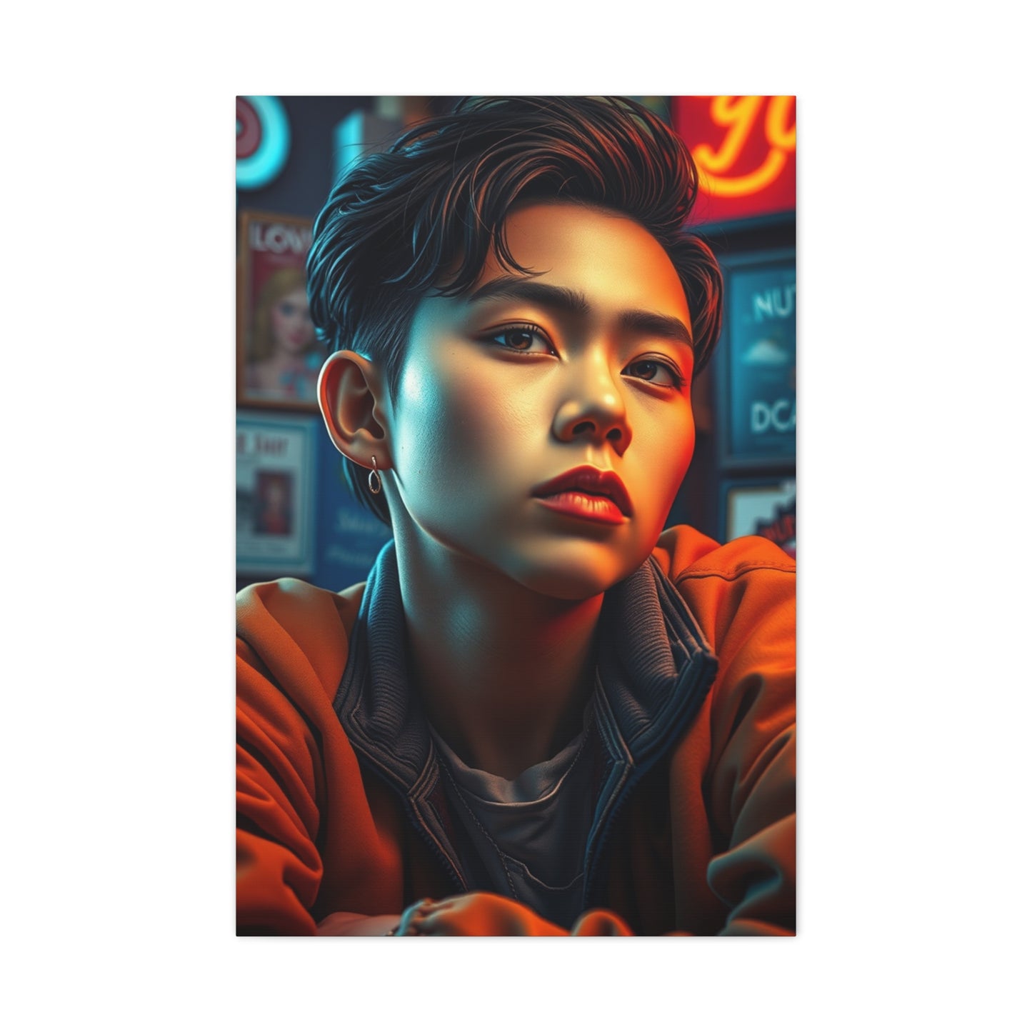 90’s Nostalgia Art Luxury Canvas Wall Art & Canvas Print