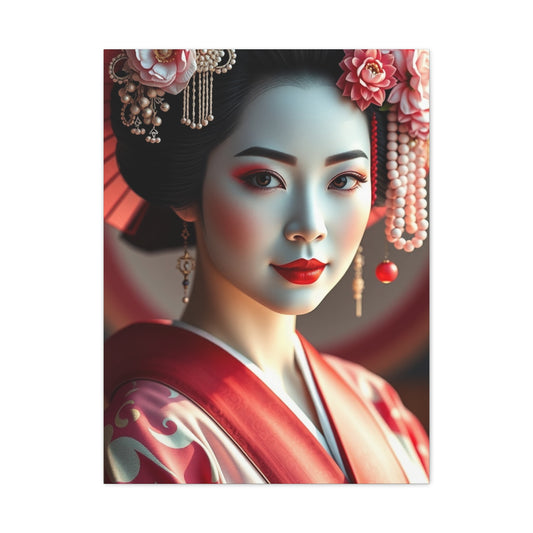 Vision Geisha Art Art Wall Art & Canvas Print