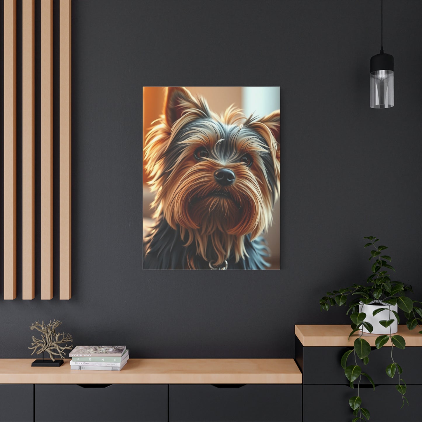 Elite Yorkshire Terrier Art Vision Wall Art & Canvas Print