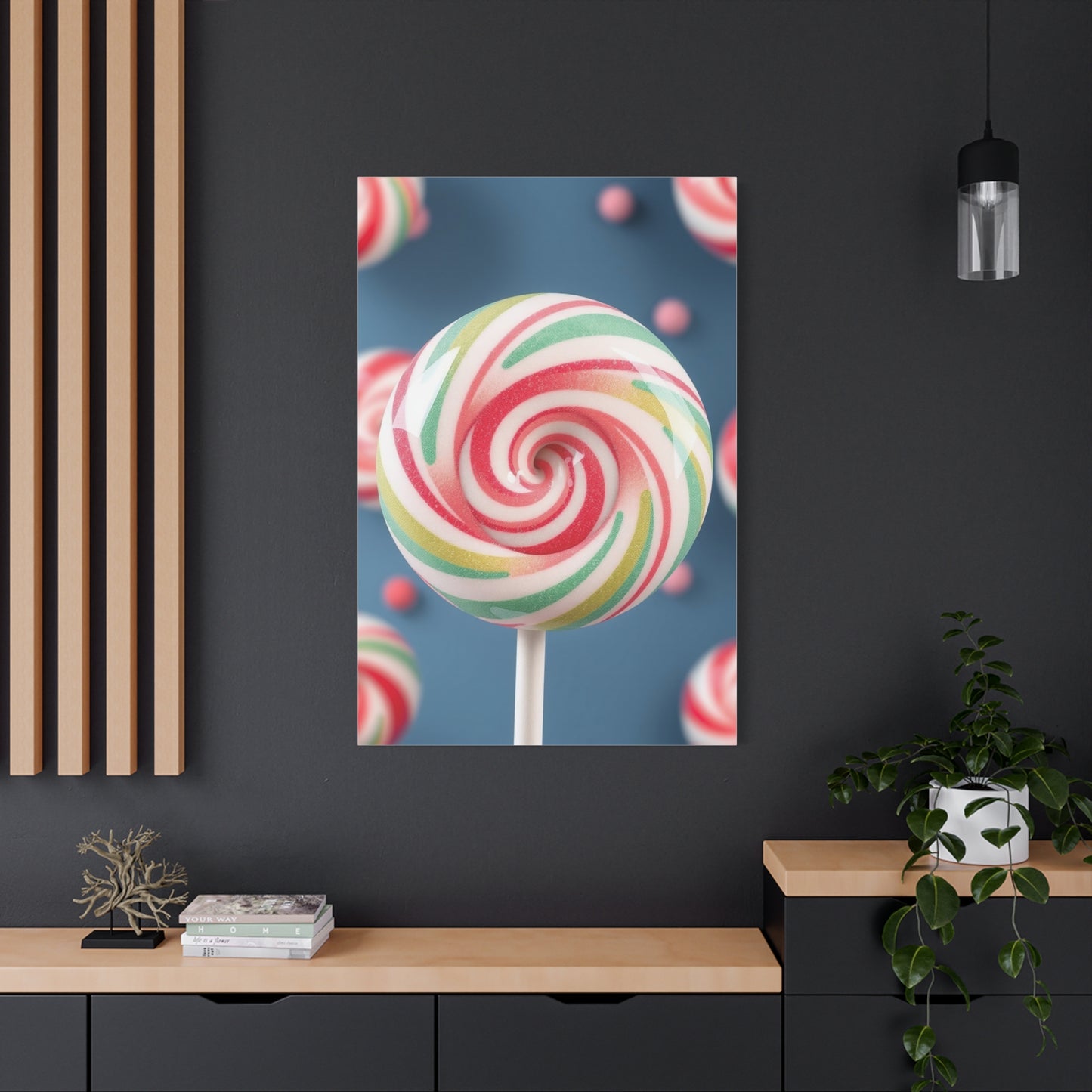 Radiant Candy Illusion Wall Art & Canvas Print
