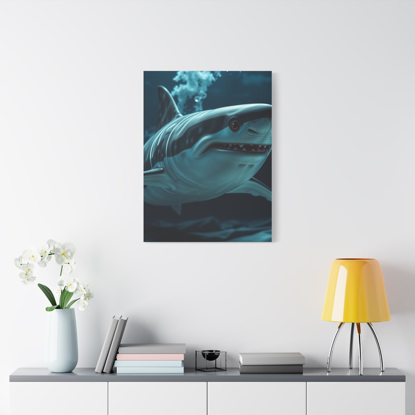 Deep Blue Majesty Canvas