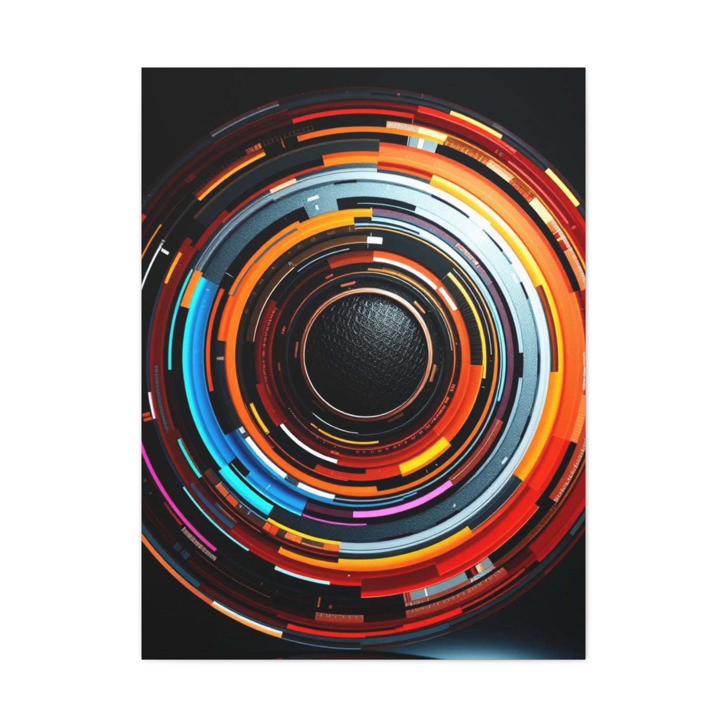 Ethereal Circle Symphony wall art & canvas print