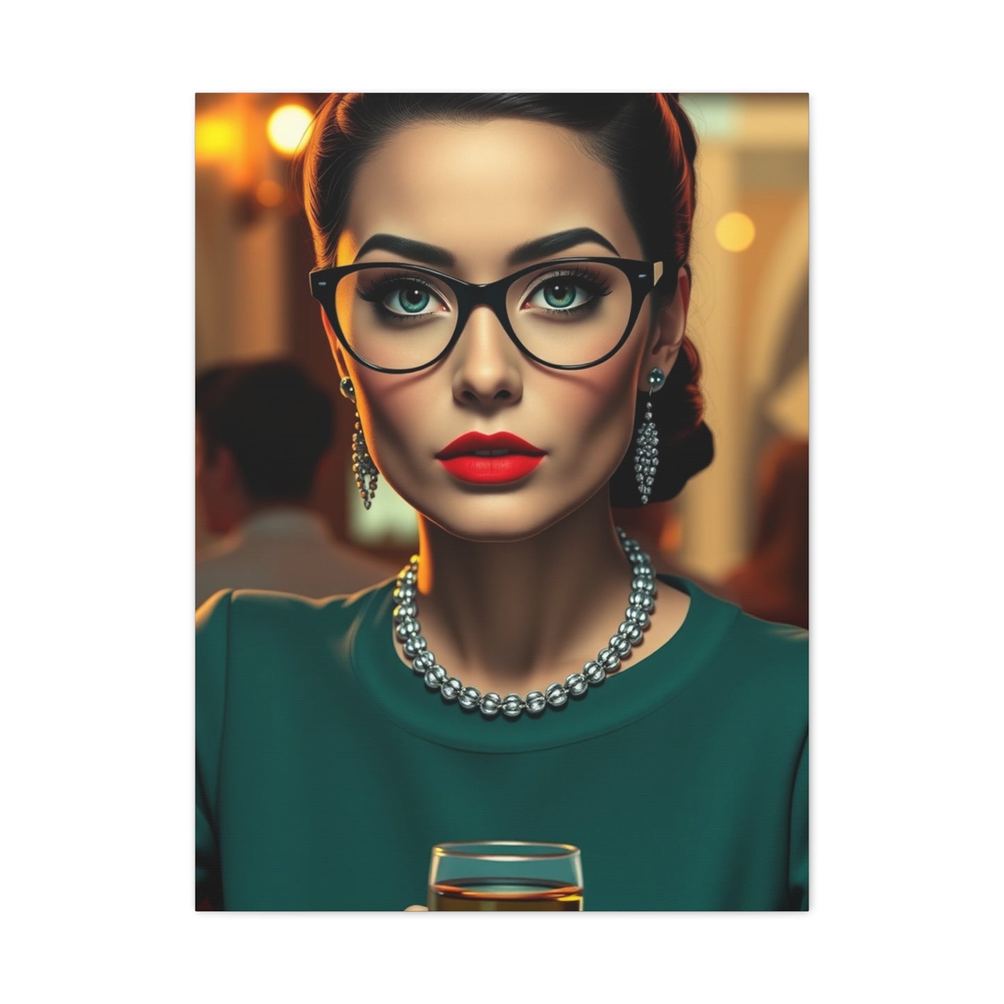 Breakfast At Tiffany’s Characters Art Refined Canvas Wall Art & Canvas Print