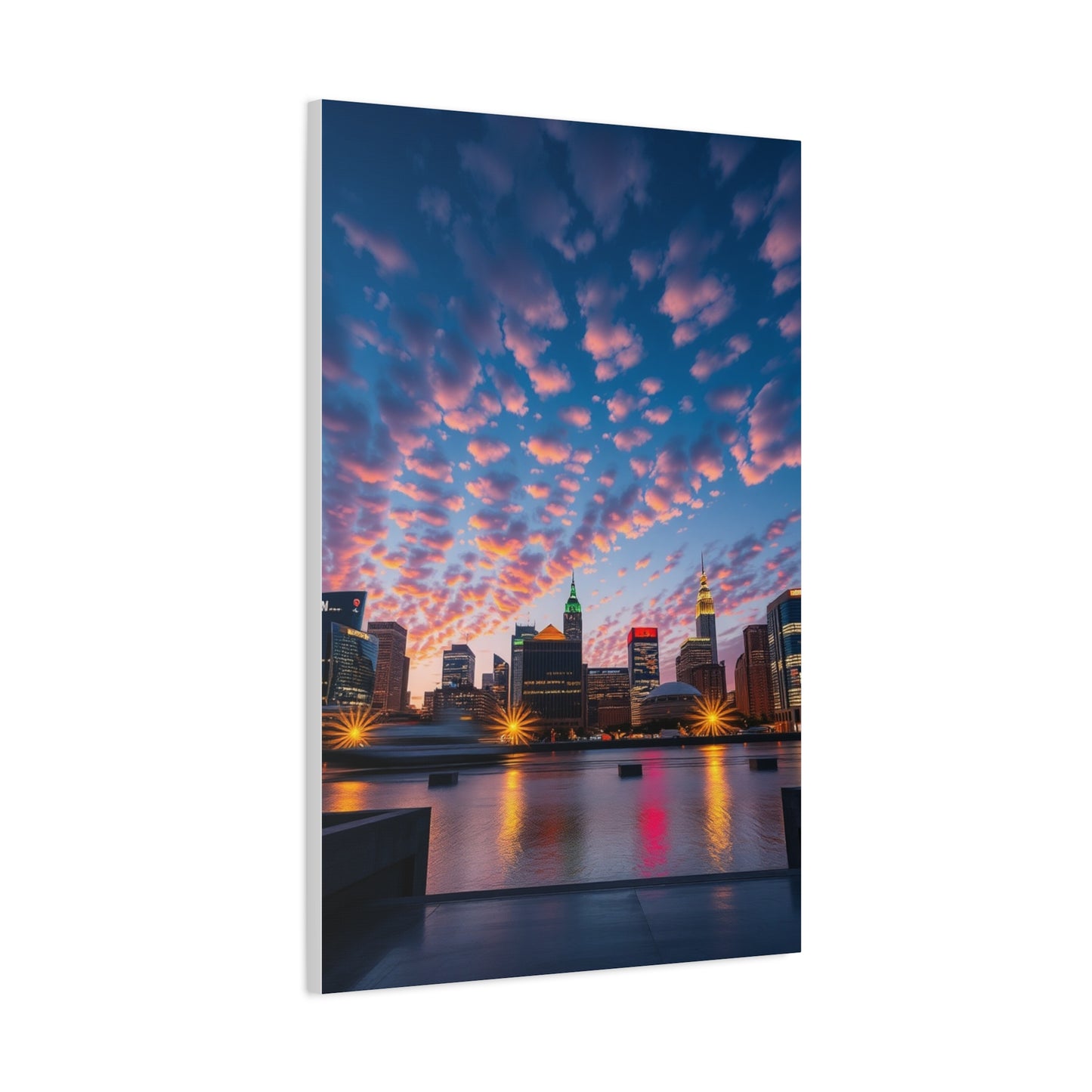 Michigan Sky Media Art Refined Canvas Wall Art & Canvas Print