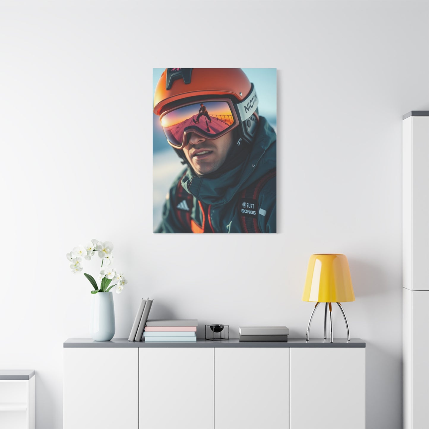 Skiing Art Supreme Gallery Wall Art & Canvas Print