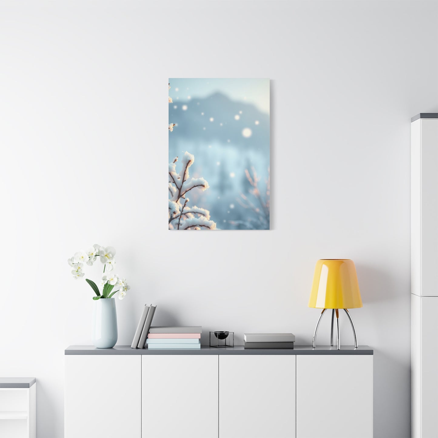 Crystalline Season Canvas Wall Art & Canvas Print