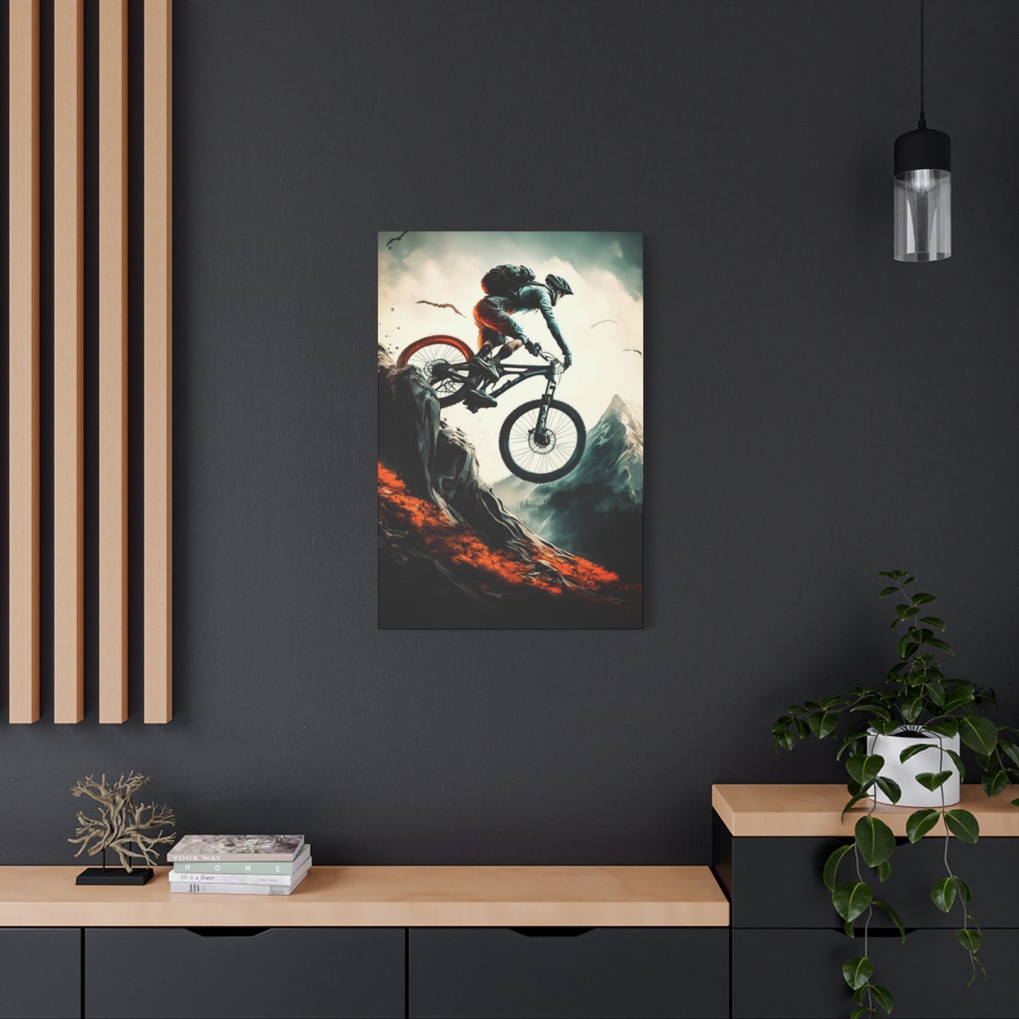 Dangerous Bicycle Ride Wall Art & Canvas Prints