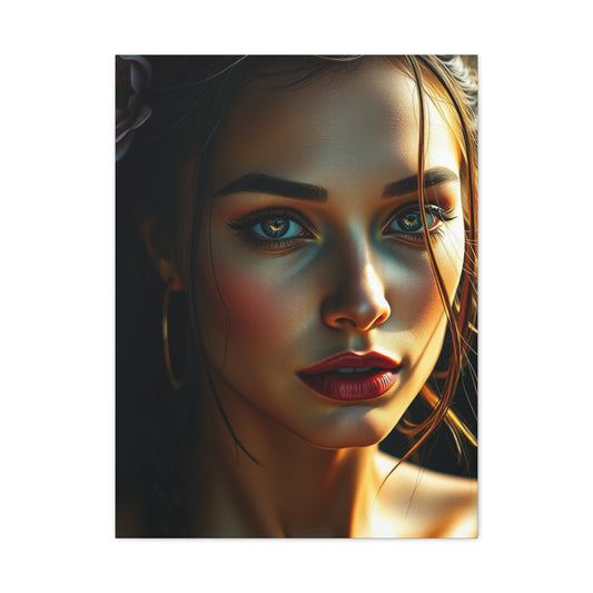 Majestic Maiden Mural Wall Art & Canvas Print