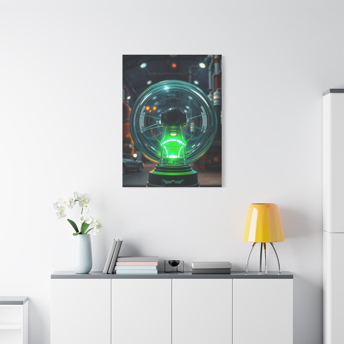 Vision Industrial Art Art Wall Art & Canvas Print