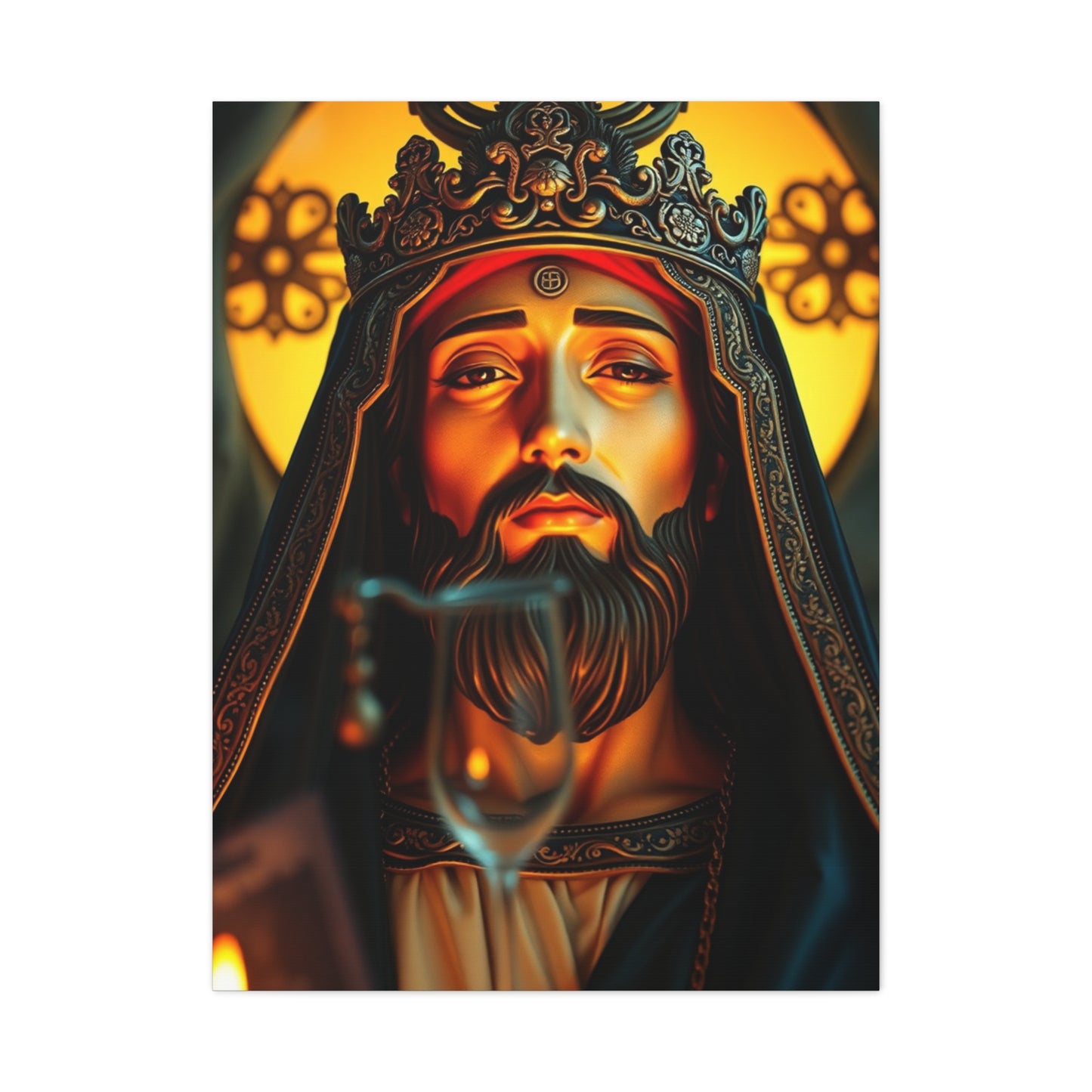 Divinitys Reflection Canvas Wall Art & Canvas Print