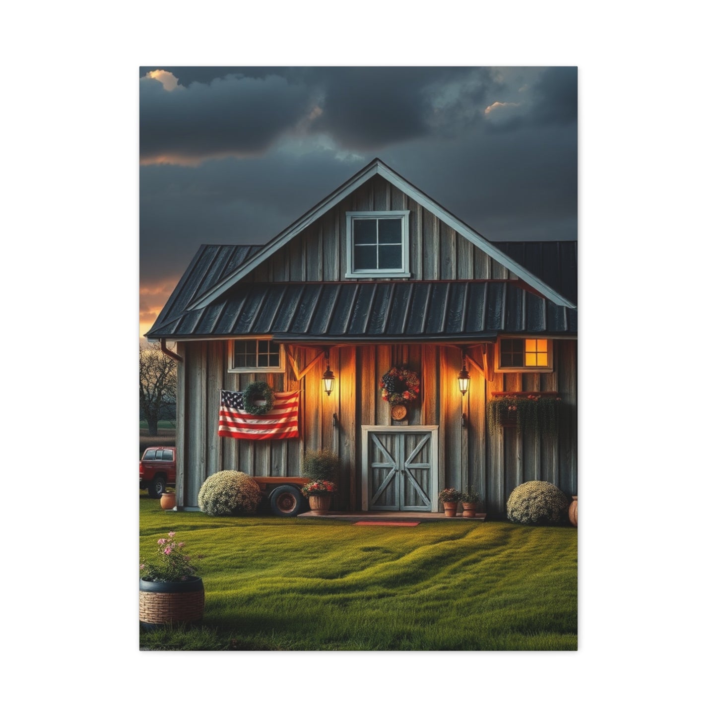 Quaint Vista Gallery Canvas Wall Art & Canvas Print