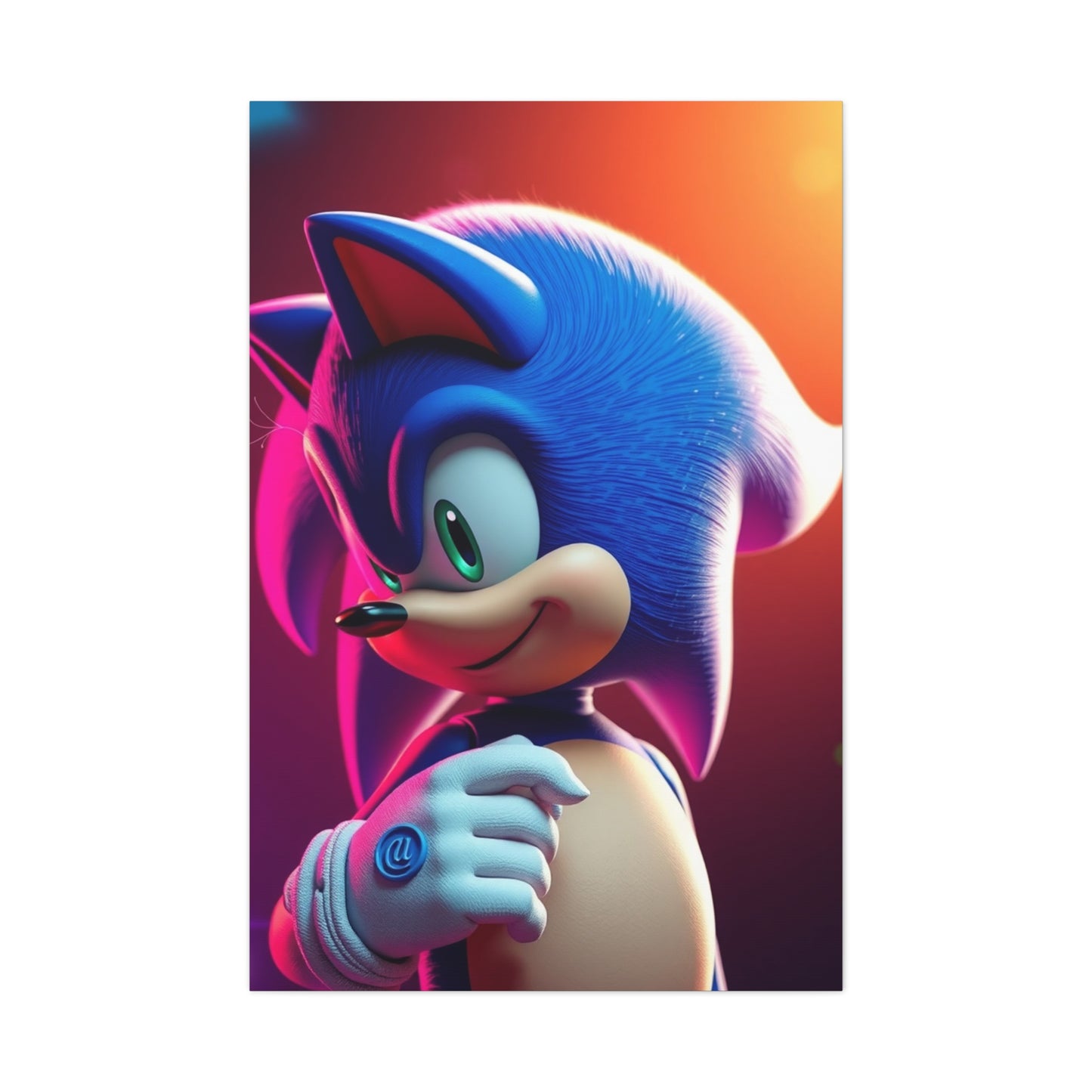 Sonic the Hedgehog Art Refined Canvas Wall Art & Canvas Print