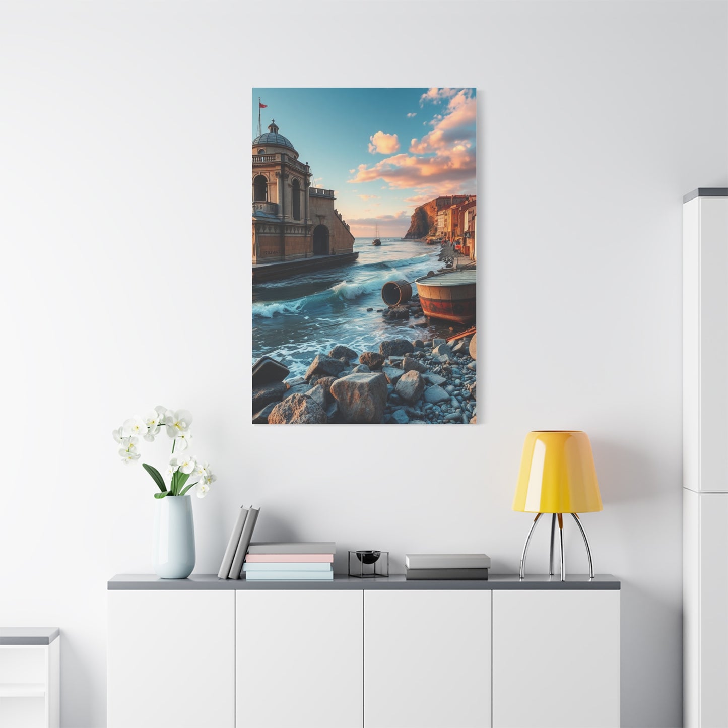 Oceanic Elegance Canvas Wall Art & Canvas Print
