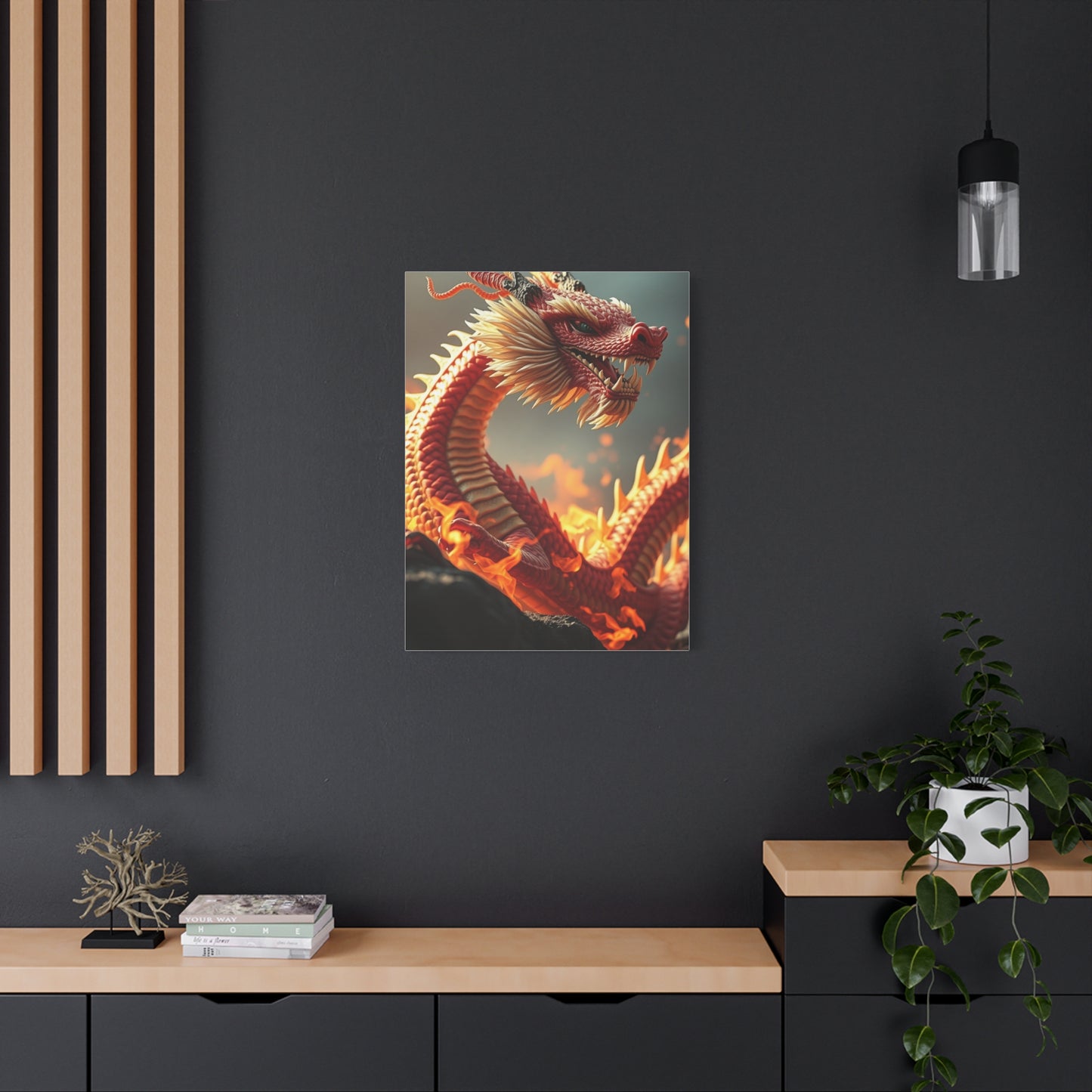 Masterpiece Dragons Art Vision Wall Art & Canvas Print