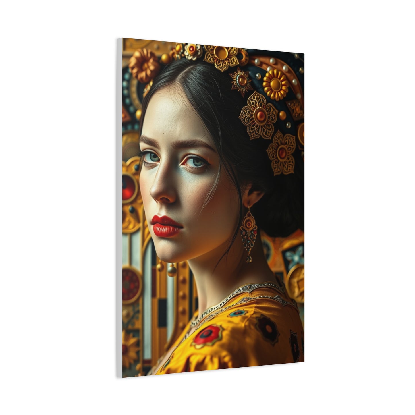 Ethereal Gold Tapestry