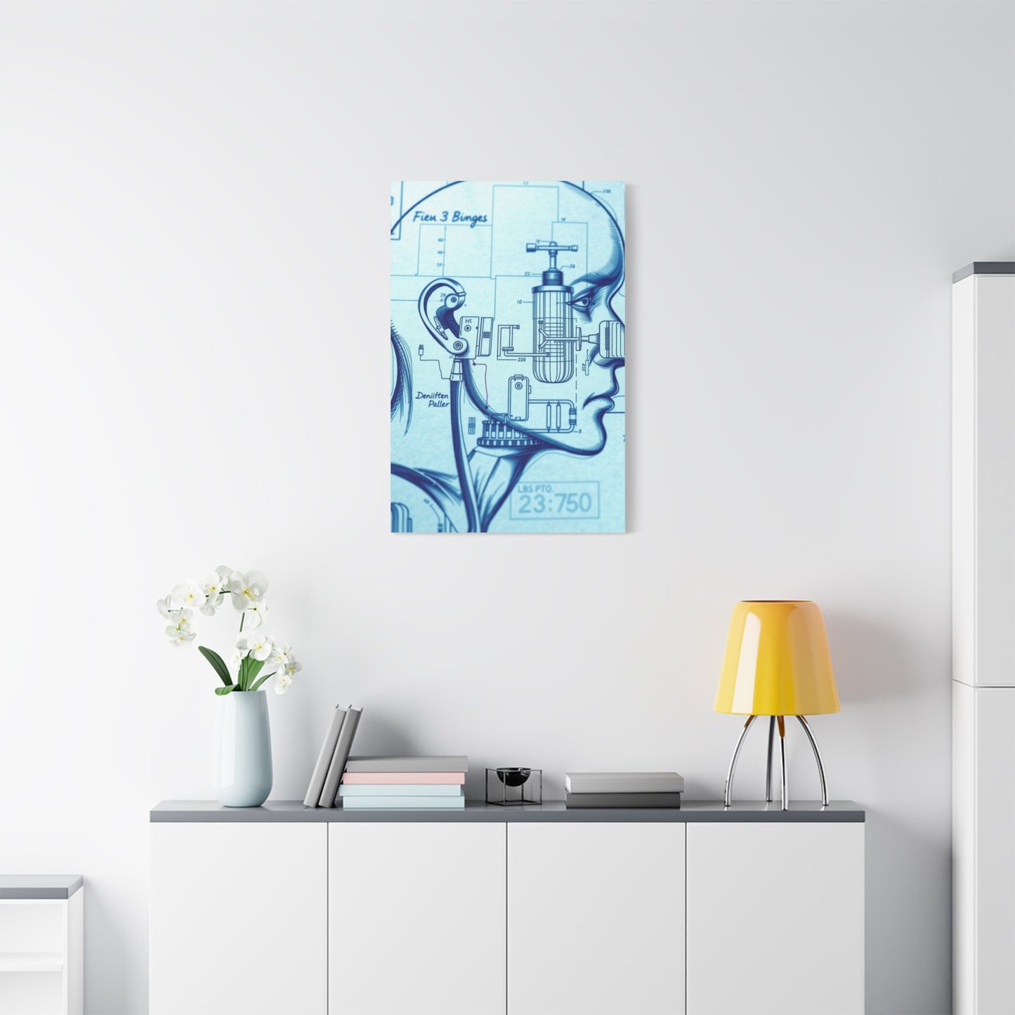 Supreme Blueprint & Patent Sketches Art Collection Wall Art & Canvas Print