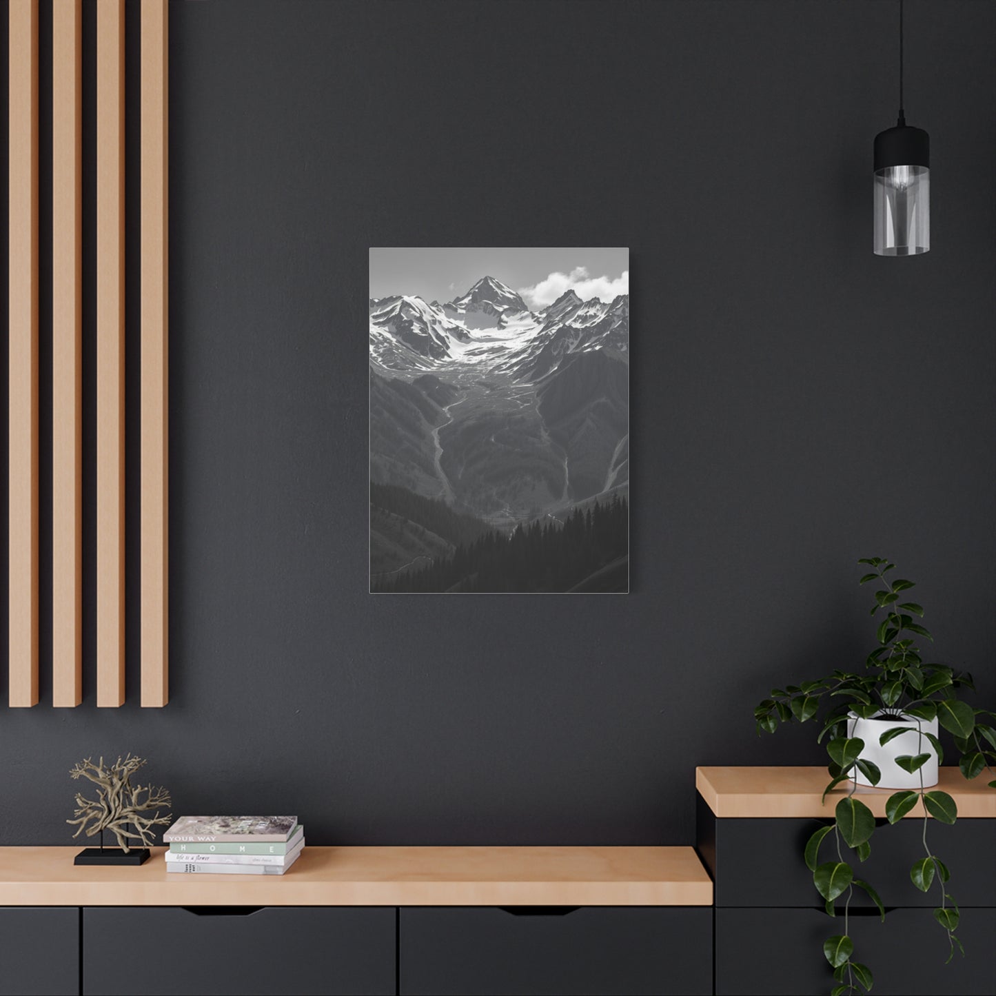 Supreme Black & White Scenic Landscapes Art Collection Wall Art & Canvas Print