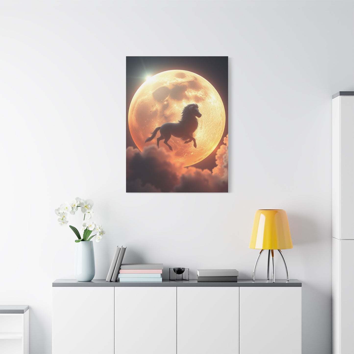Celestial Glow Canvas Wall Art & Canvas Print