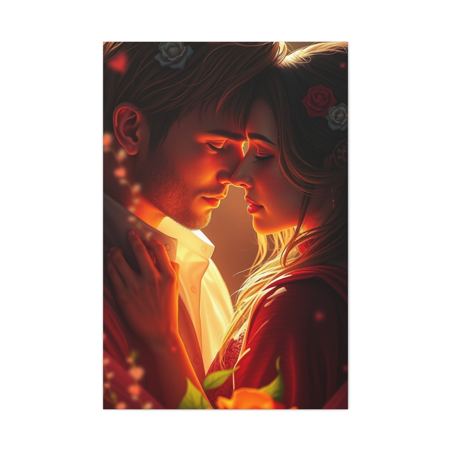 Radiant Love Art Wall Art & Canvas Print