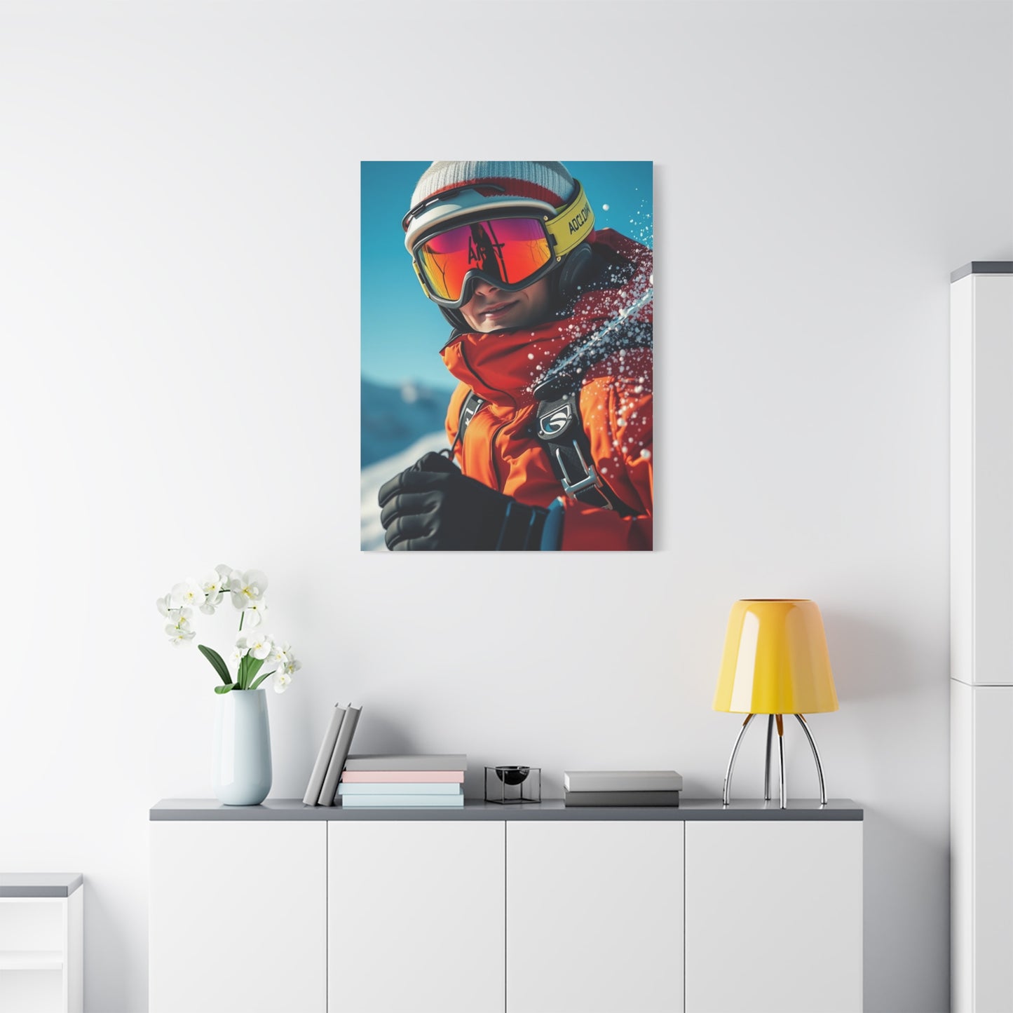 Supreme Skiing Art Collection Wall Art & Canvas Print