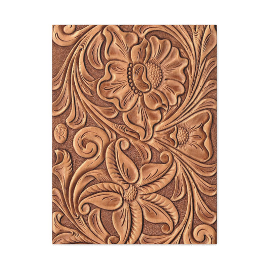 Flower And Leaves Pattern Wall Art & Canvas Prints