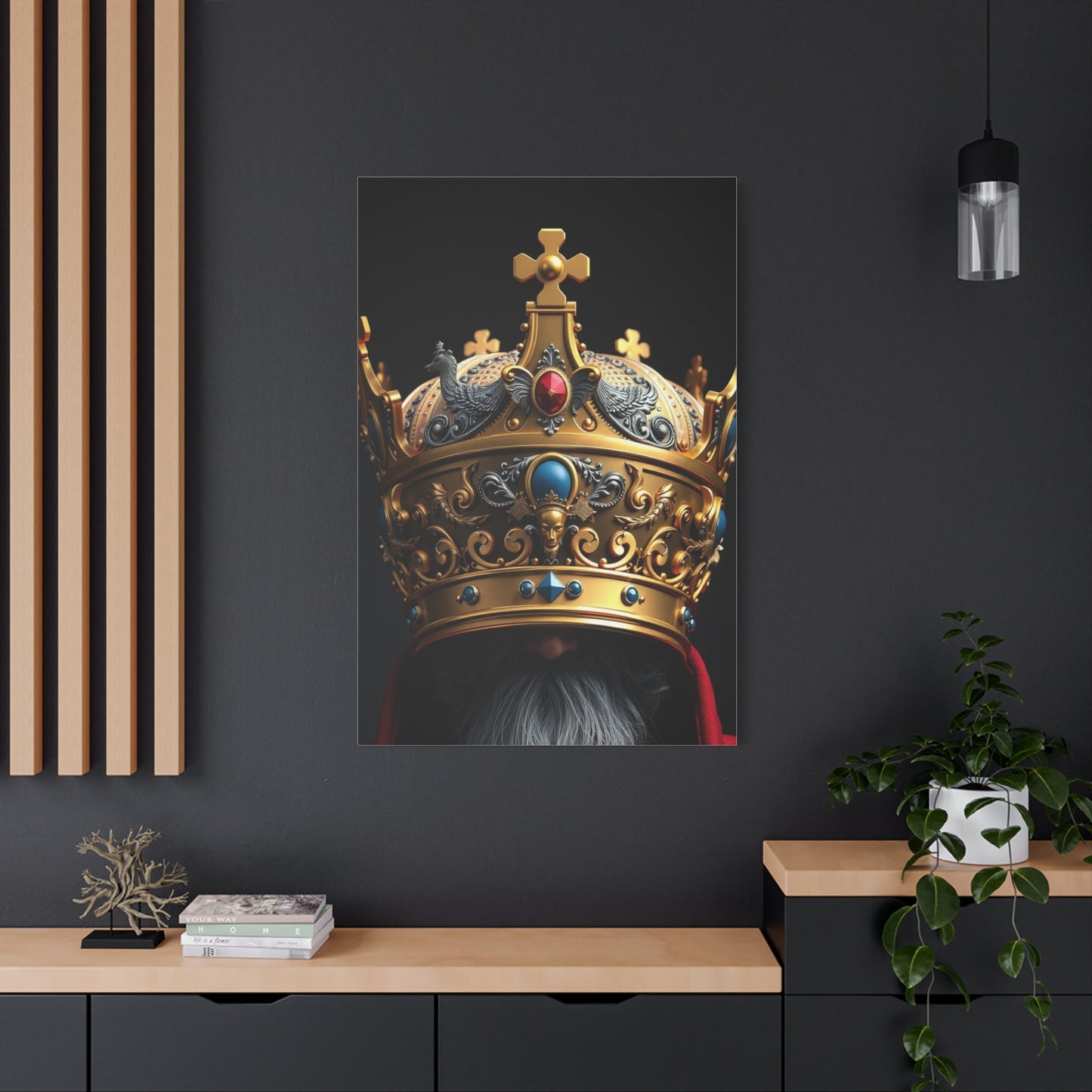 Masterpiece Crown Art Vision Wall Art & Canvas Print