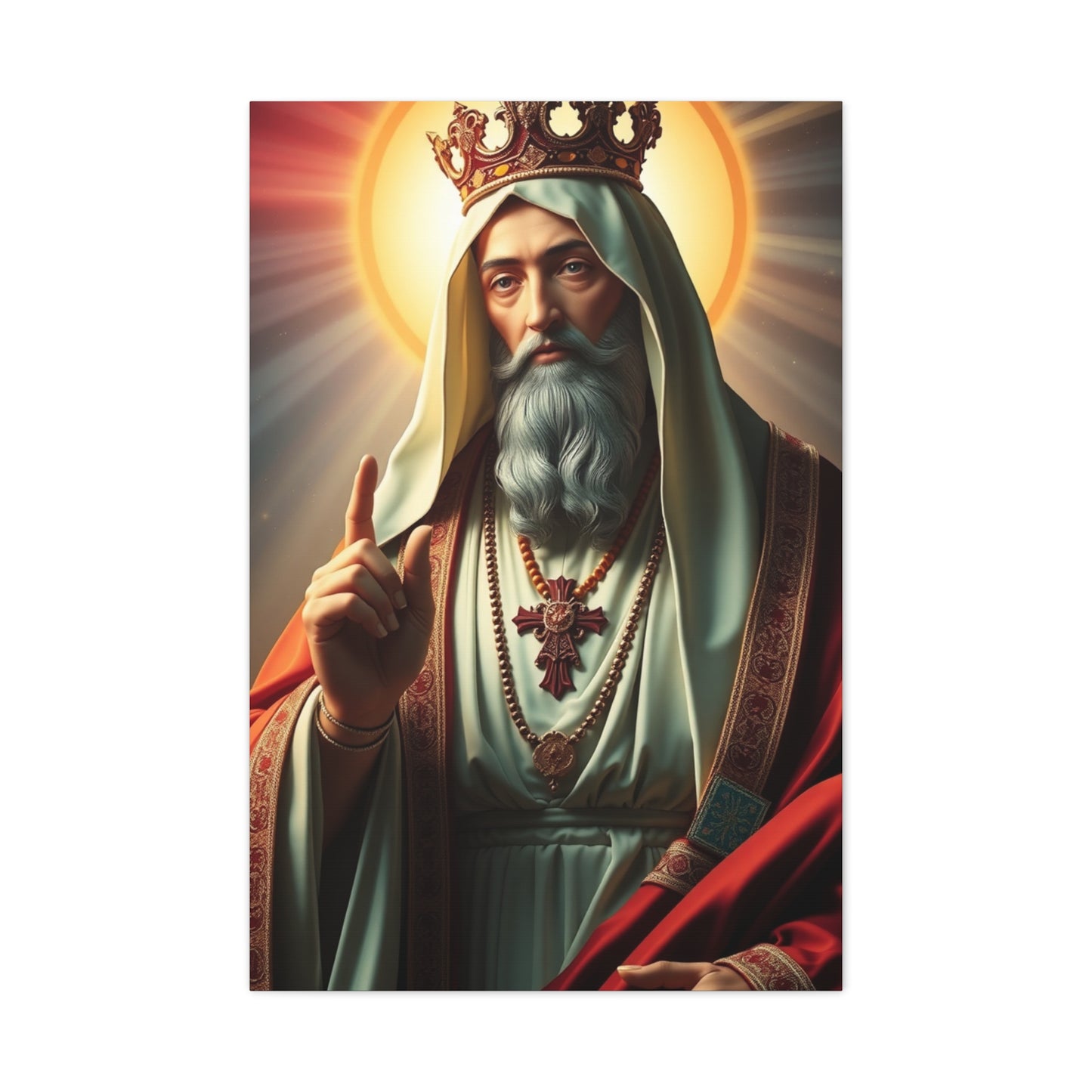 Masterpiece Religious Figures Wall Art Vision Wall Art & Canvas Print