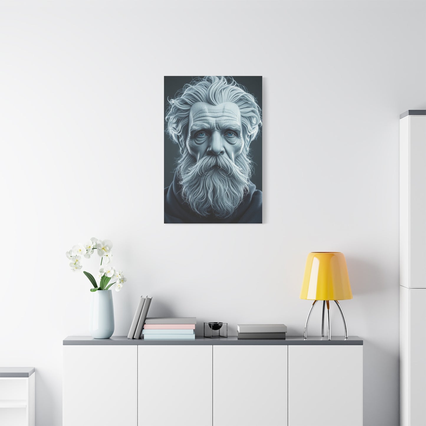 Pewter Reverie Masterpiece Wall Art & Canvas Print