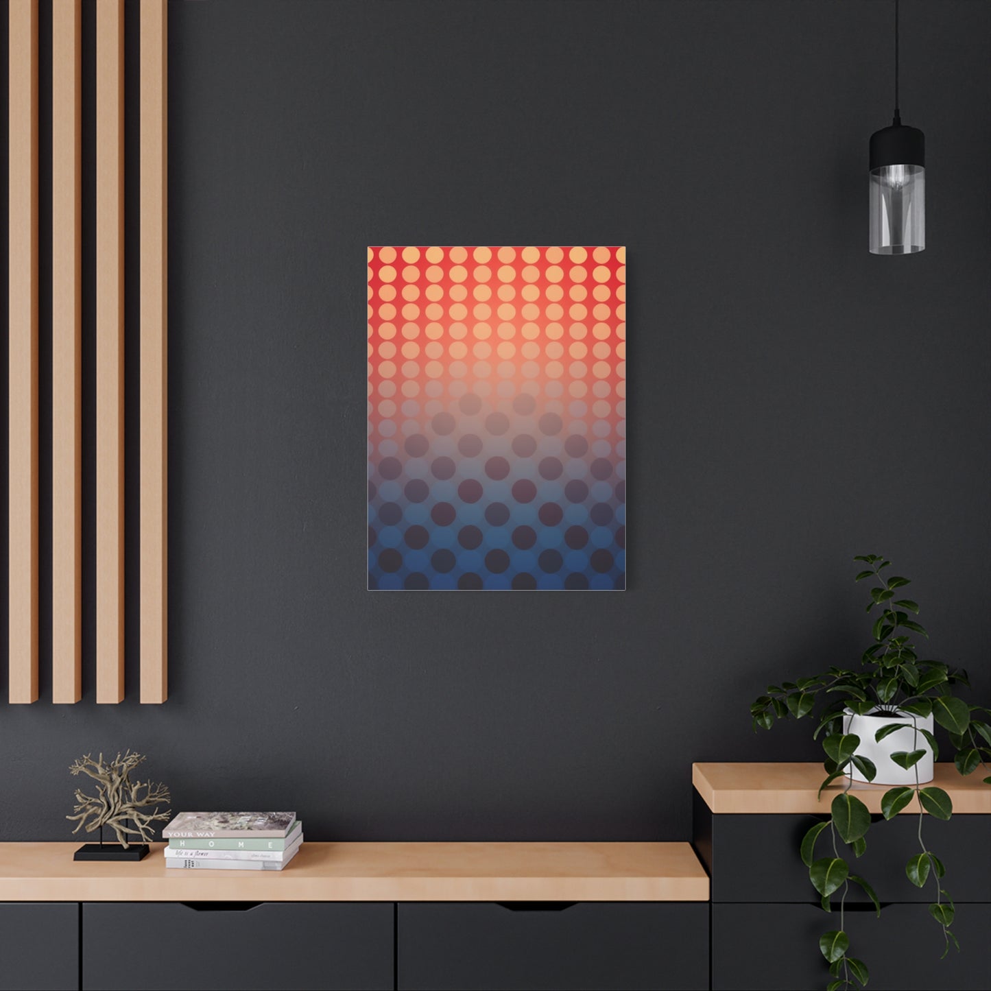 Supreme Polka Dot Pattern Art Collection Wall Art & Canvas Print