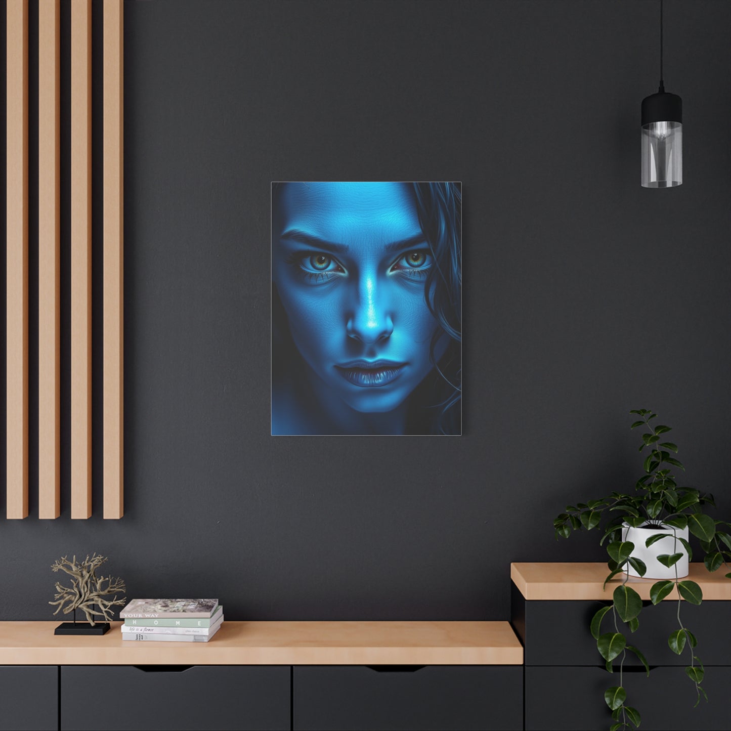 Cerulean Opulence Art Wall Art & Canvas Print