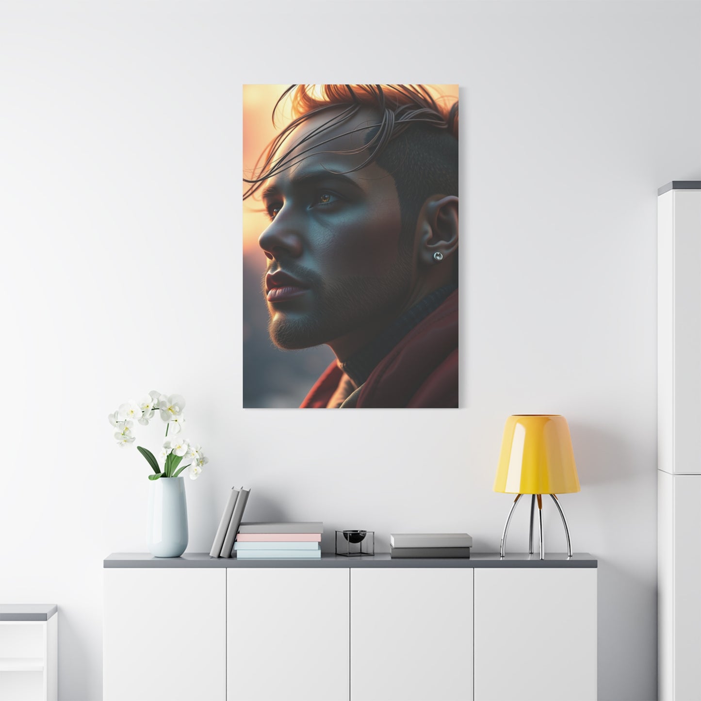 Ethereal Digital Canvas Wall Art & Canvas Print