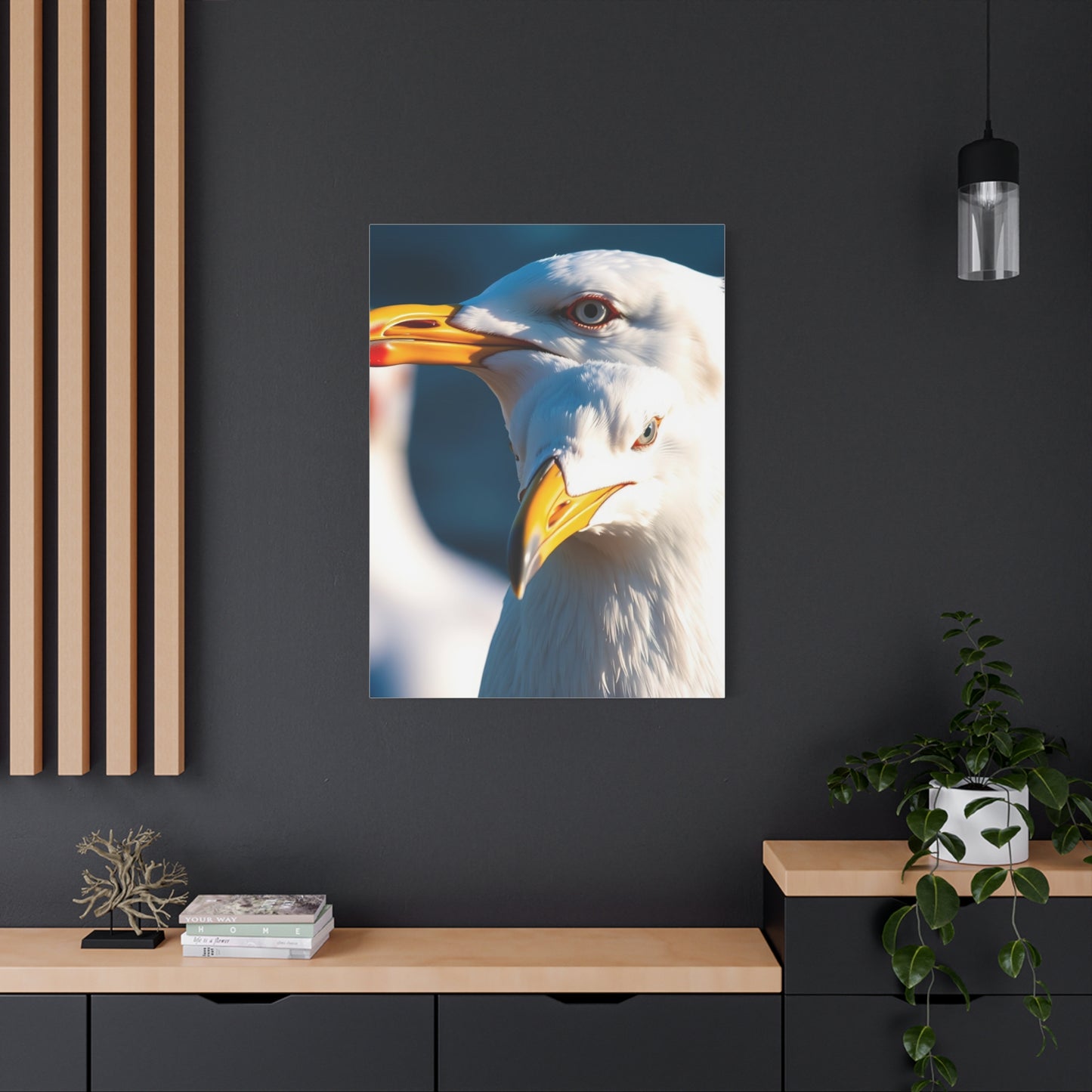 Masterpiece Sea Gull Art Vision Wall Art & Canvas Print