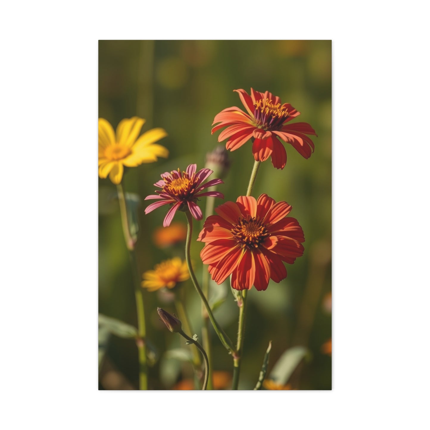 Wildflowers Art Luxury Canvas Wall Art & Canvas Print