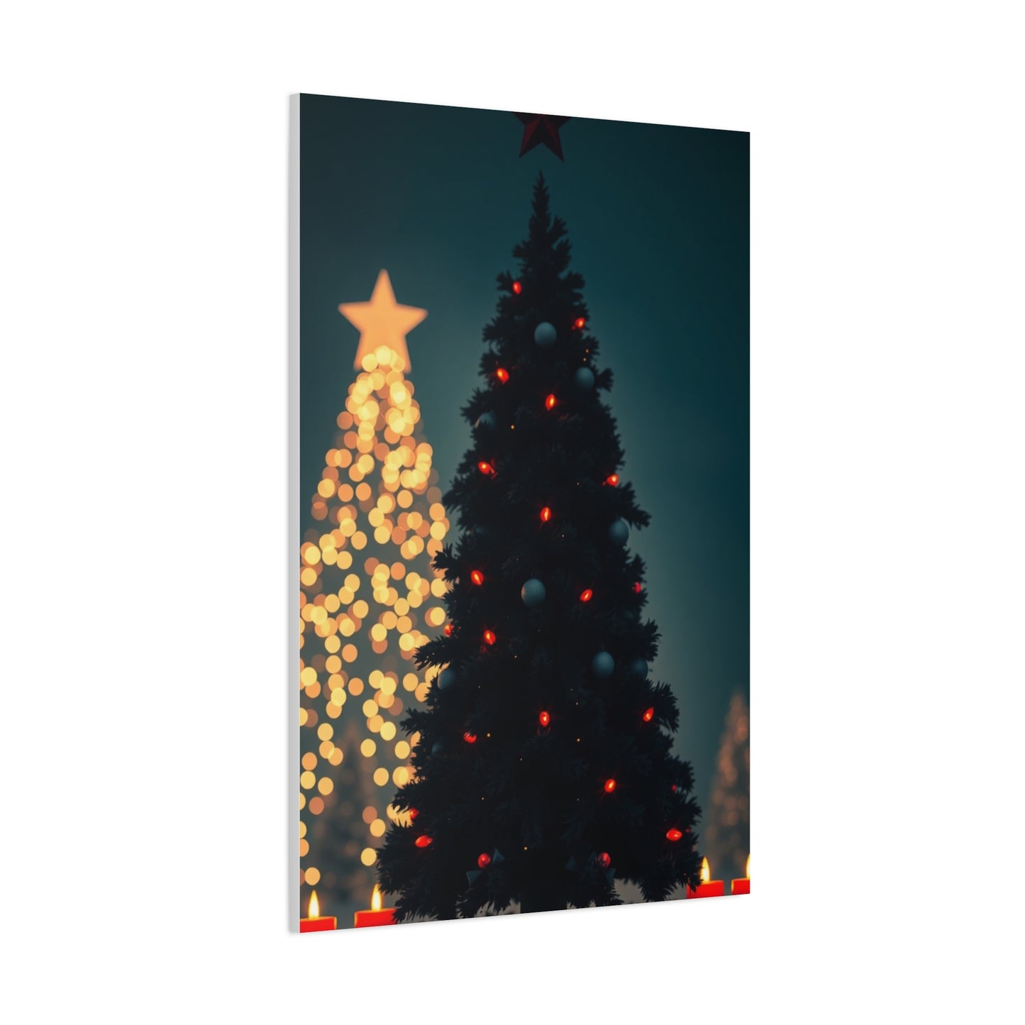 Masterpiece Black Christmas Art Vision Wall Art & Canvas Print