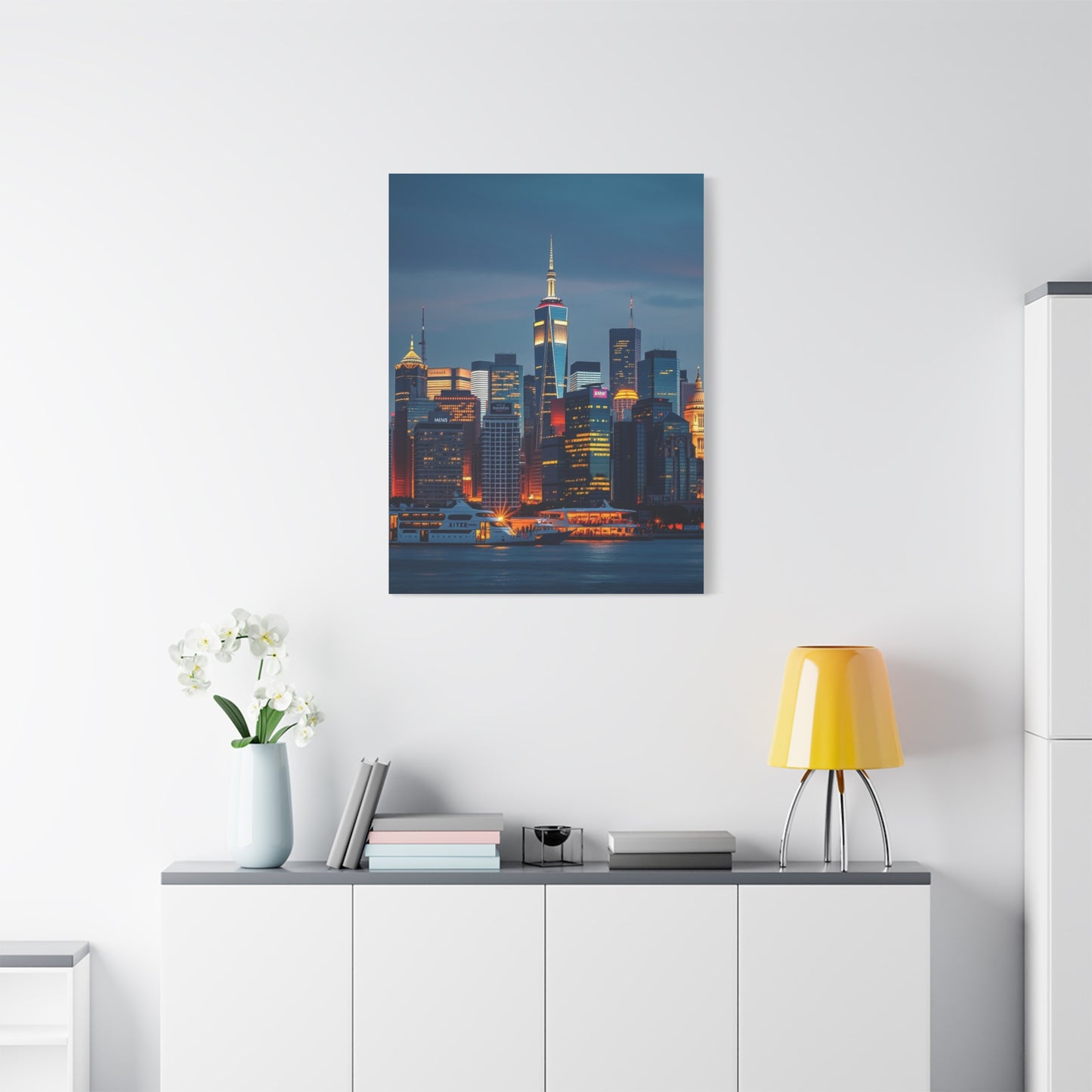 Supreme City Skylines Art Collection Wall Art & Canvas Print