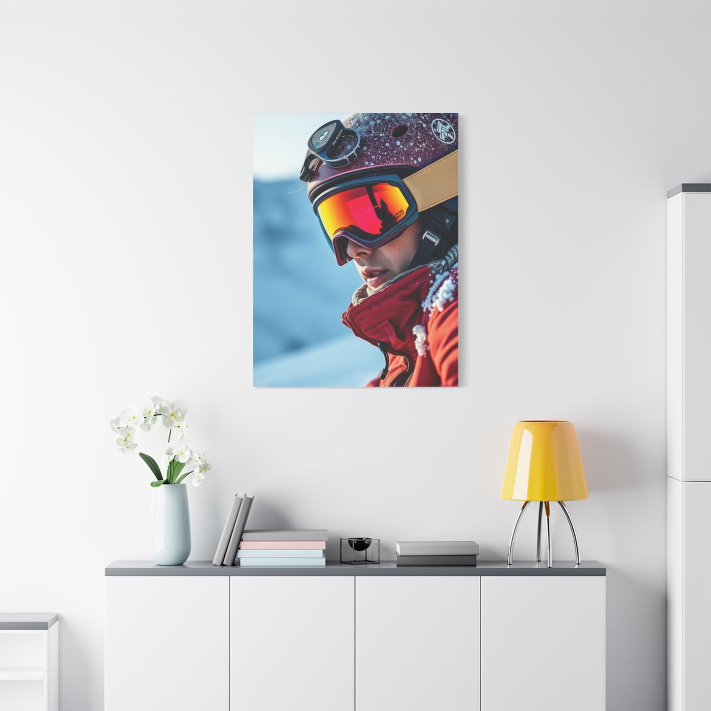 Skiing Art Supreme Gallery Wall Art & Canvas Print