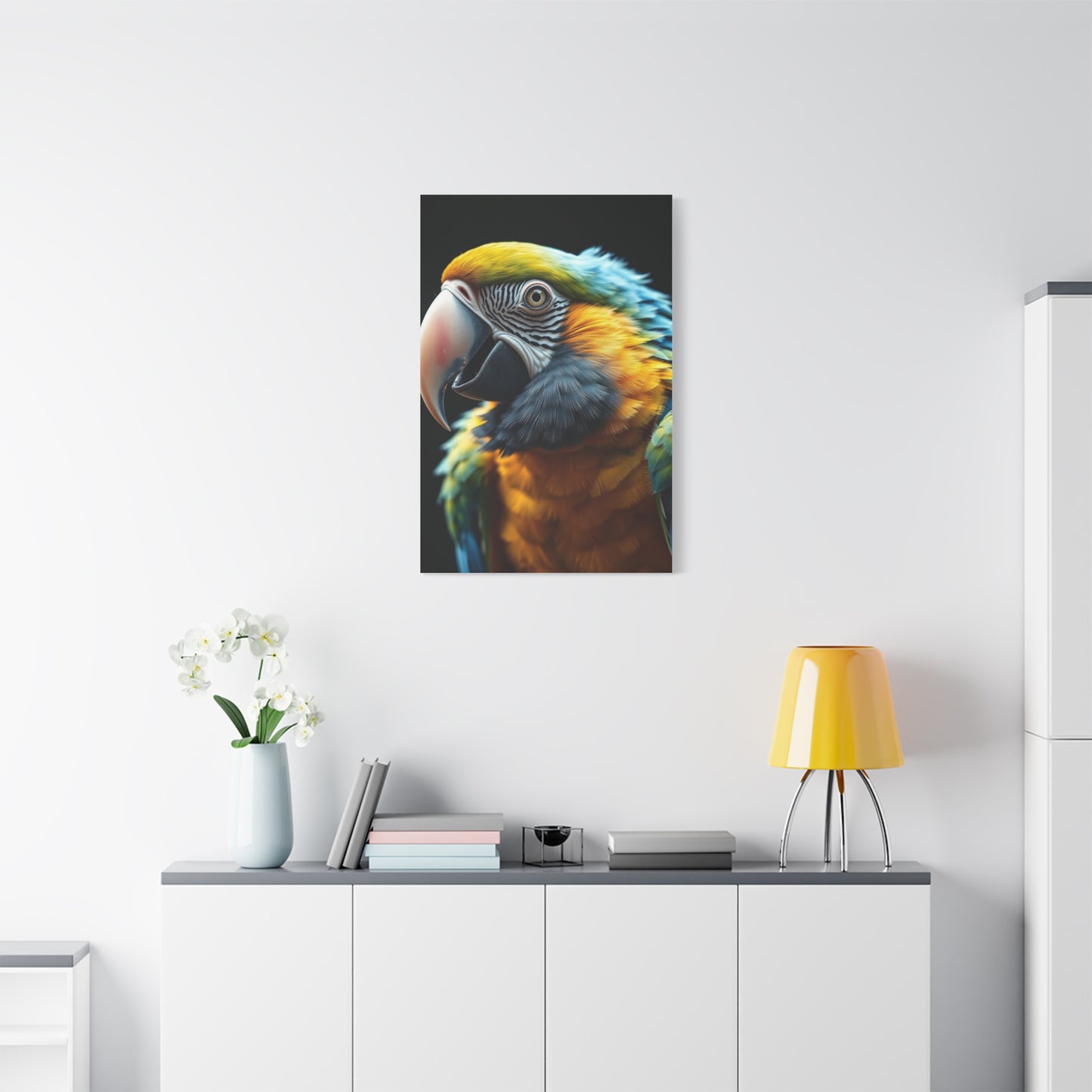 Parrot Art Refined Canvas Wall Art & Canvas Print