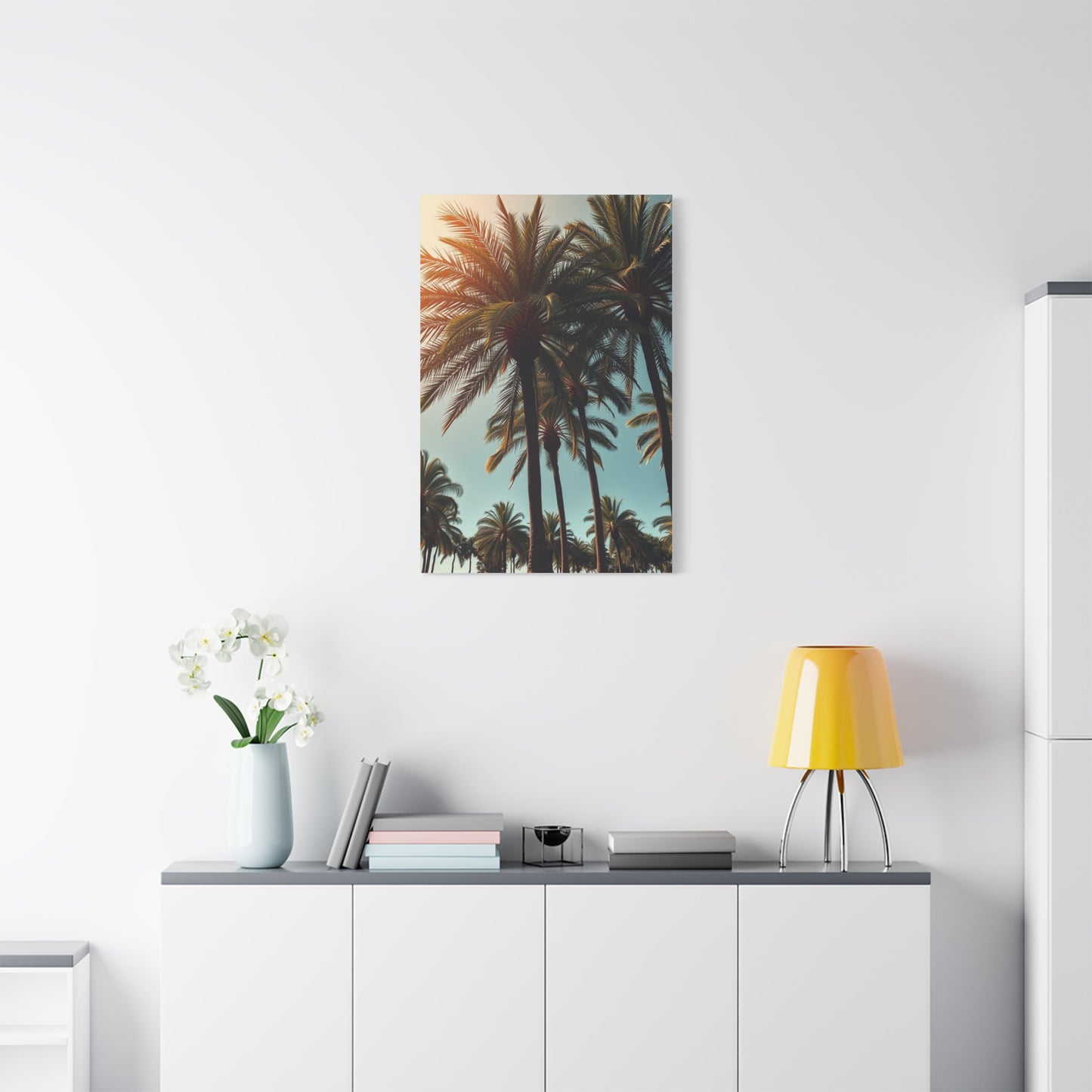 Elegant Fronds Panorama Wall Art & Canvas Print