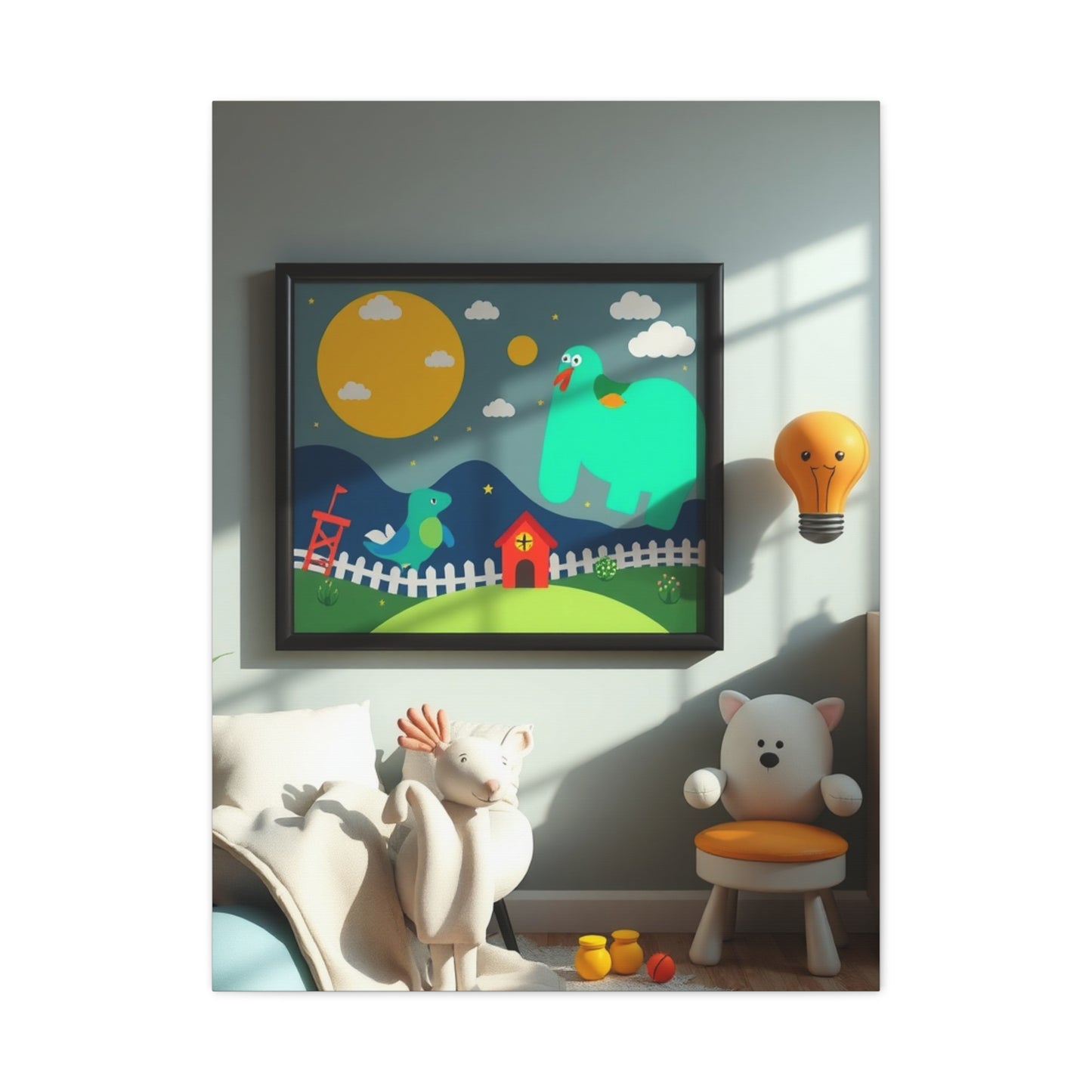 Luminous Fantasy Art Panel Wall Art & Canvas Print