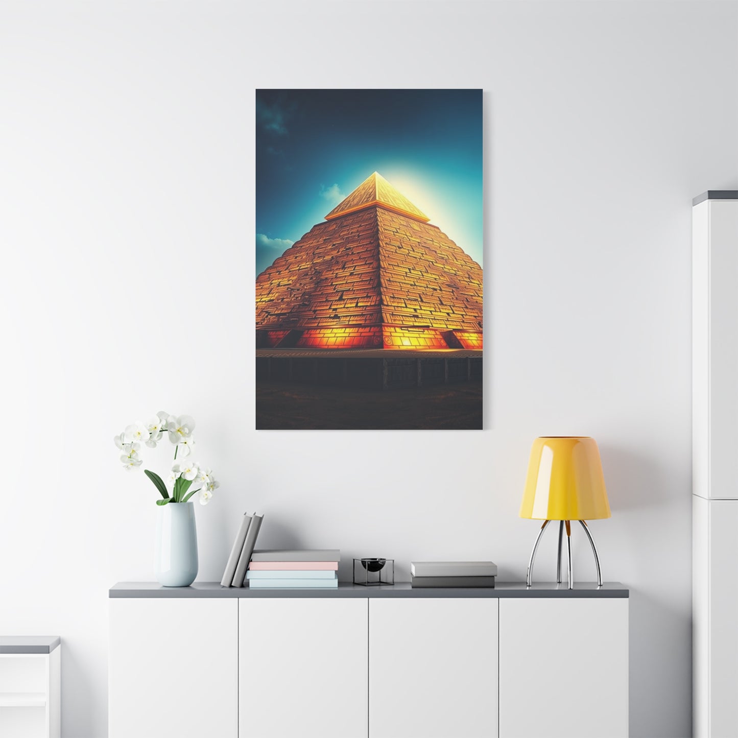 Vision Pyramid Art Art Wall Art & Canvas Print