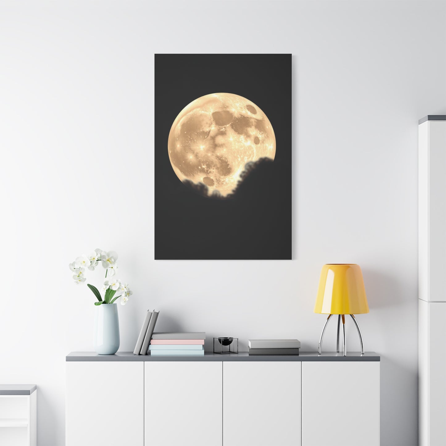 Lunar Essence Wall Masterpiece Wall Art & Canvas Print