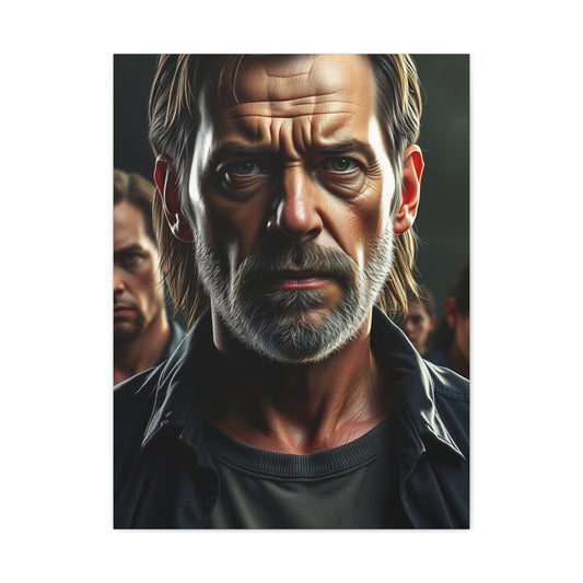 Elite The Walking Dead Characters Art Vision Wall Art & Canvas Print