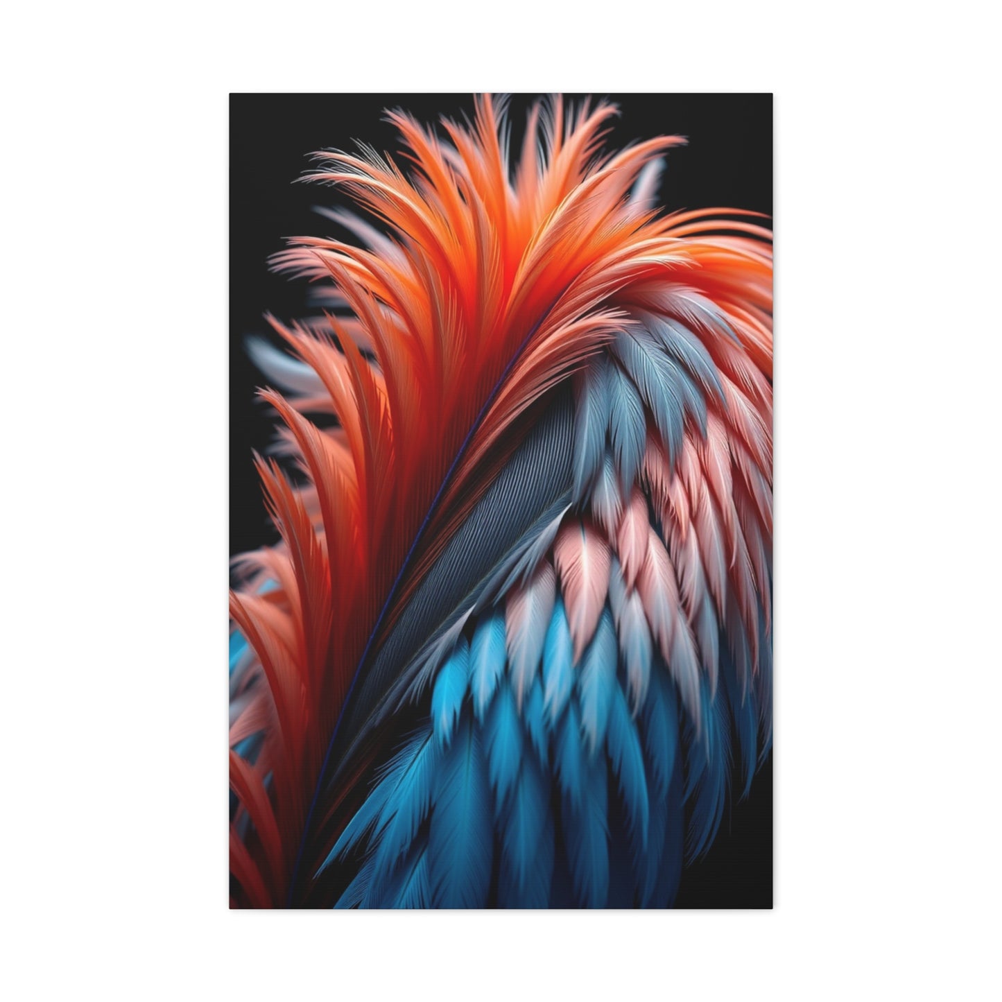 Plume Elegance Canvas Wall Art & Canvas Print