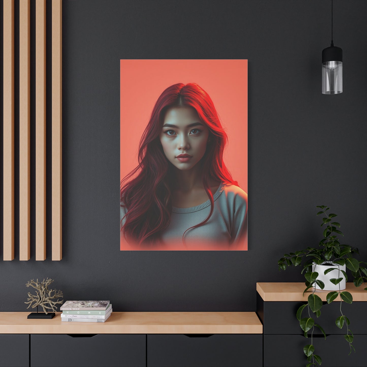 Garnet Splendor Canvas Wall Art & Canvas Print