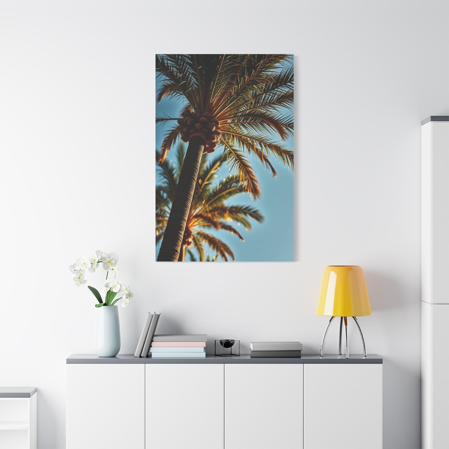 Majestic Palms Artwork Wall Art & Canvas Print